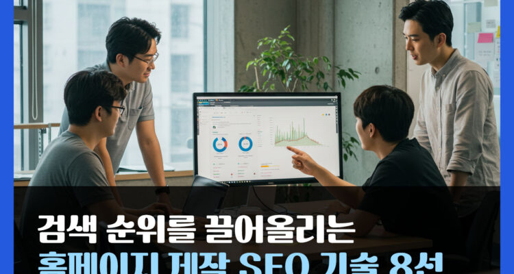 검색 순위를 끌어올리는 홈페이지 제작 SEO 기술 8선