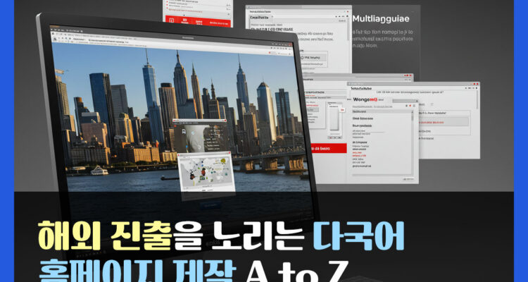 해외 진출을 노리는 다국어 홈페이지 제작 A to Z
