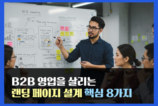 B2B 영업을 살리는 랜딩 페이지 설계 핵심 8가지