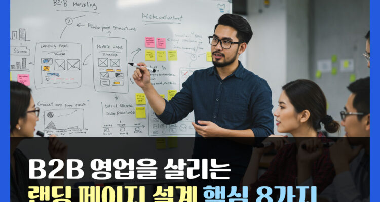 B2B 영업을 살리는 랜딩 페이지 설계 핵심 8가지