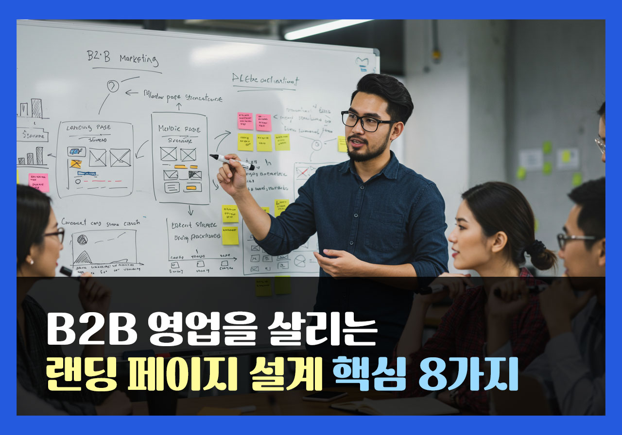 B2B 영업을 살리는 랜딩 페이지 설계 핵심 8가지