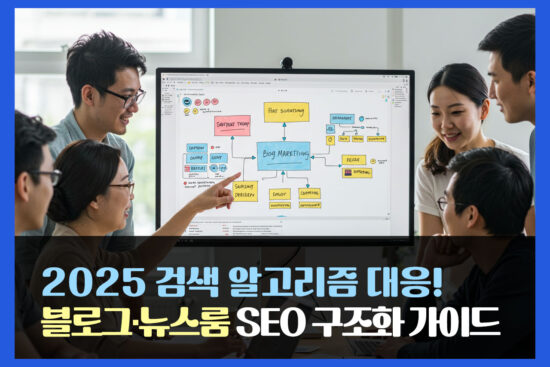 2025 검색 알고리즘 대응! 블로그·뉴스룸 SEO 구조화 가이드
