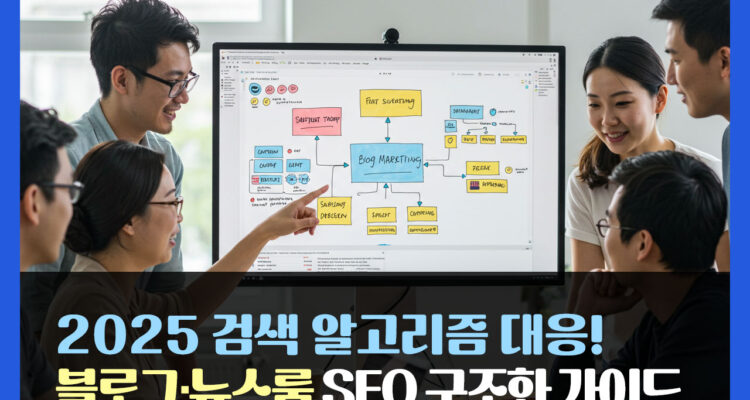 2025 검색 알고리즘 대응! 블로그·뉴스룸 SEO 구조화 가이드