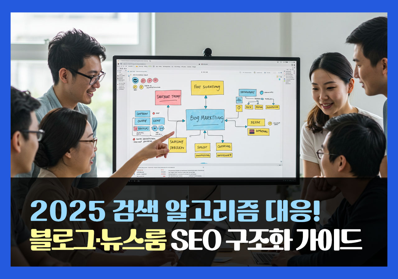 2025 검색 알고리즘 대응! 블로그·뉴스룸 SEO 구조화 가이드