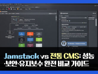 Jamstack vs 전통 CMS: 성능·보안·유지보수 완전 비교 가이드