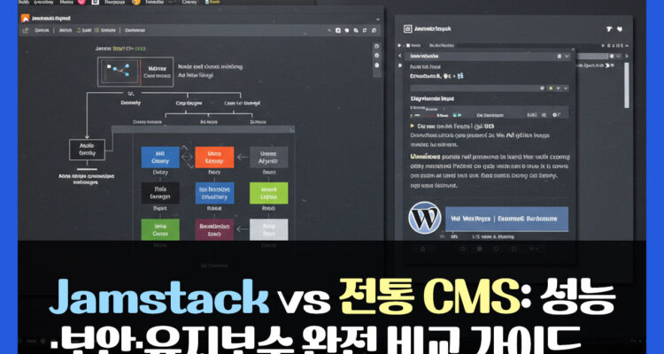 Jamstack vs 전통 CMS: 성능·보안·유지보수 완전 비교 가이드