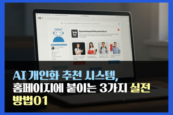 AI 개인화 추천 시스템, 홈페이지에 붙이는 3가지 실전 방법