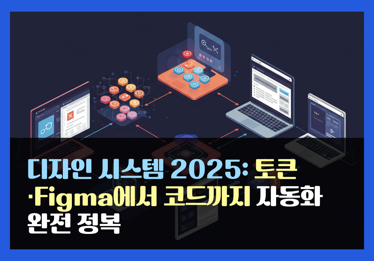 디자인 시스템 2025: 토큰·Figma에서 코드까지 자동화 완전 정복