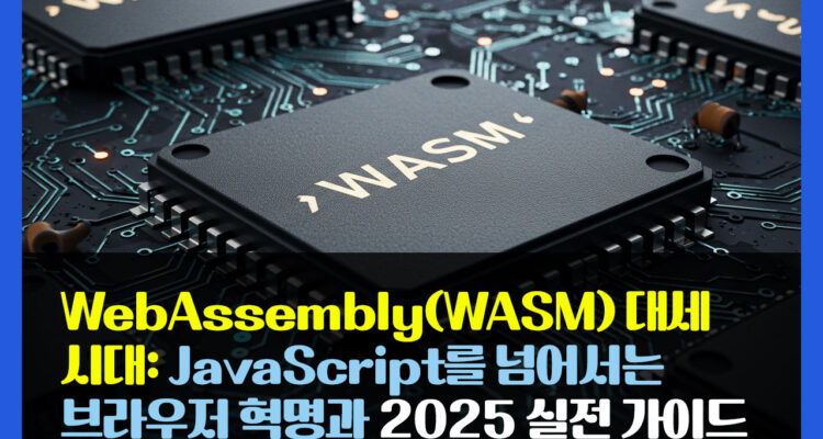 WebAssembly(WASM) 대세 시대: JavaScript를 넘어서는 브라우저 혁명과 2025 실전 가이드
