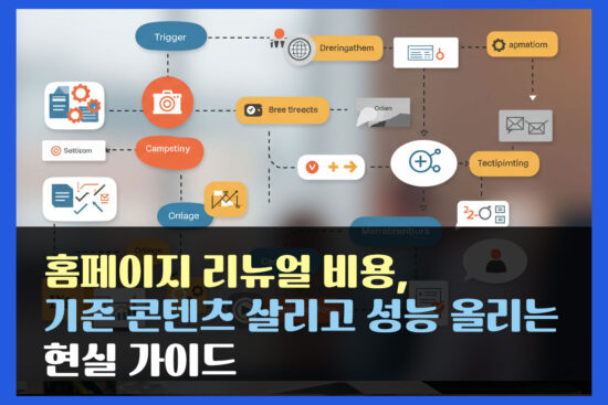 홈페이지 리뉴얼 비용, 기존 콘텐츠 살리고 성능 올리는 현실 가이드