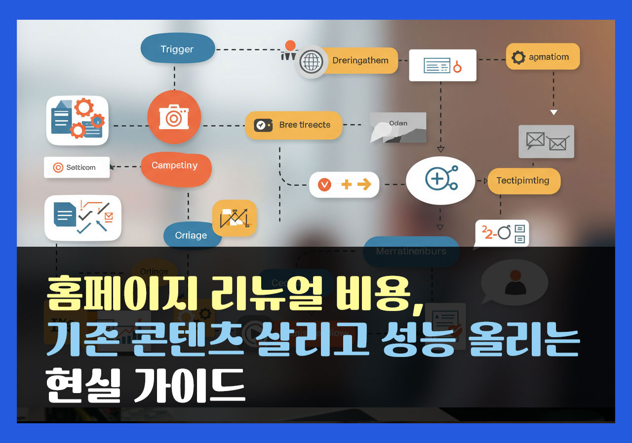 홈페이지 리뉴얼 비용, 기존 콘텐츠 살리고 성능 올리는 현실 가이드