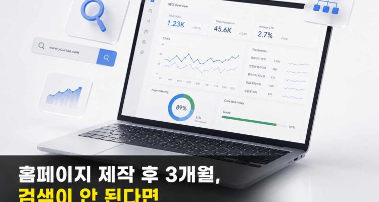 홈페이지 제작후 3개월 검색이 안된다면 가장 먼저 확인해야할 7가지