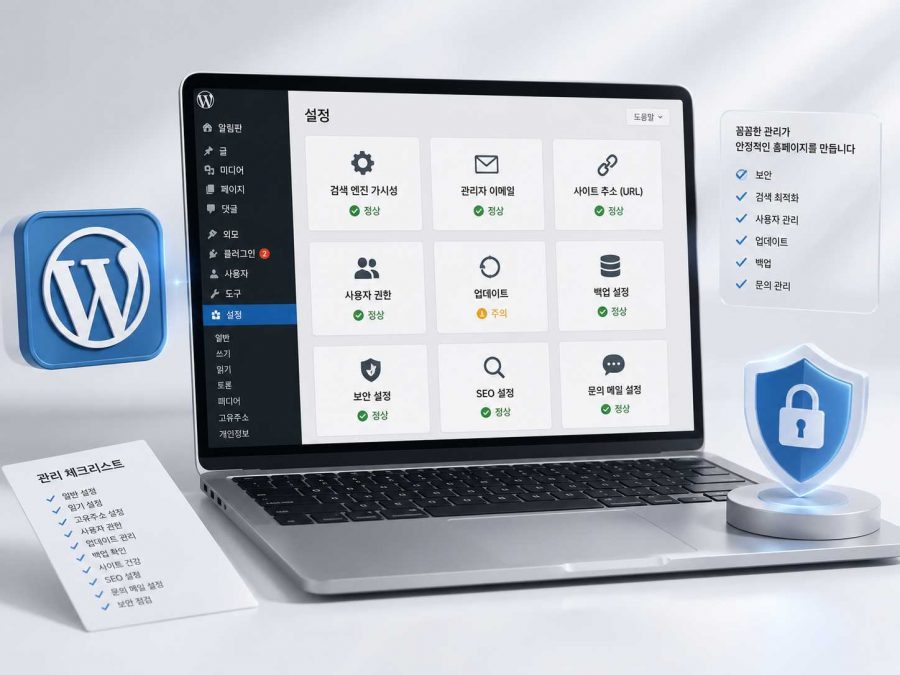 홈페이지 관리자가 놓치는 WordPress 설정 10가지